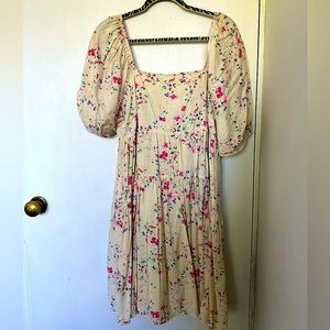 Knee length summer dress